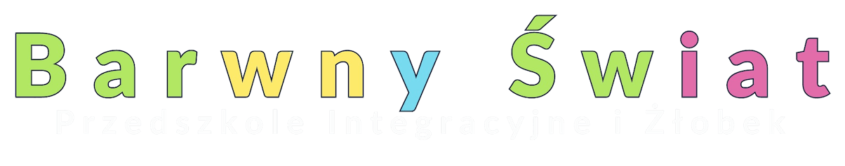 ,,Przedszkole Integracyjne i Żłobek Barwny Świat ALTER,, Logo wtórne